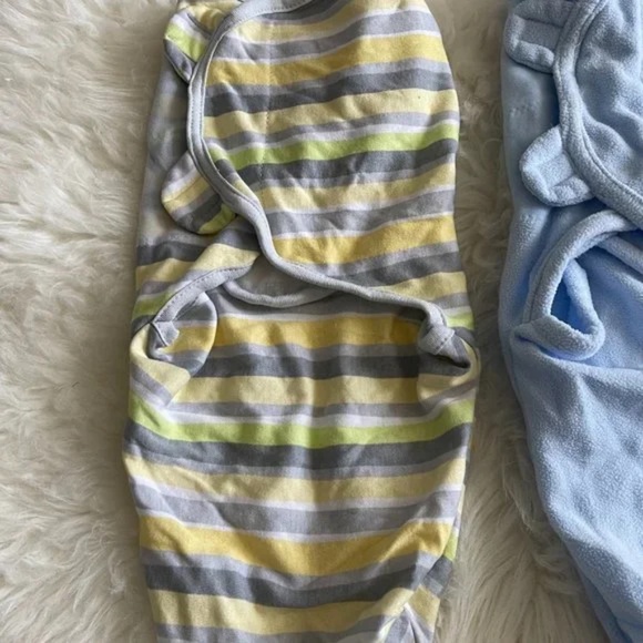 Summer Infant Baby Swaddles Small S/M 7-14 lbs Set of 3 Baby Boy Sleep Sack - Picture 4 of 6